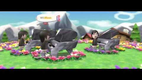 Wii Music - Take Mii Home. Country Roads ( Galactic Piano Band )