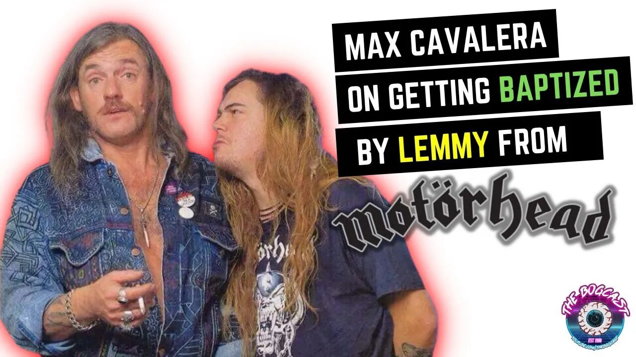 Lemmy from Motorhead Baptizes Max Cavalera