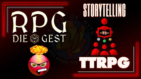 [#27-2] - Stop crying about story telling in a #TTRPG; play the game, don't write a novel