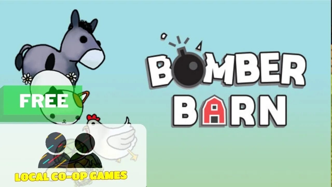 Bomber Barn [Free Game] - How to Play Local Versus Multiplayer [Gameplay]