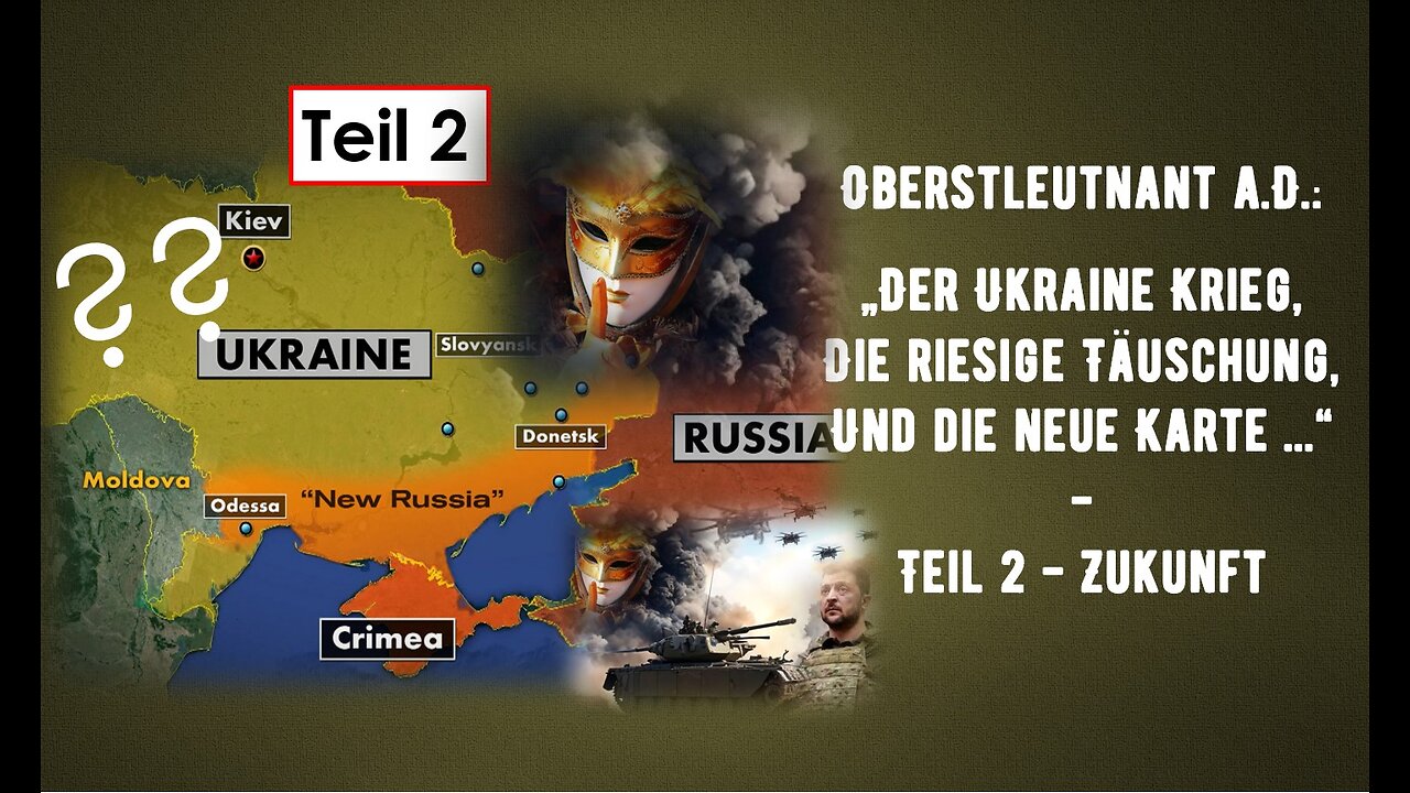 Im Gespräch: Der Ukrainekrieg, die riesige Täuschung und die neue Karte…. Klaus Peter Wolter, Frank