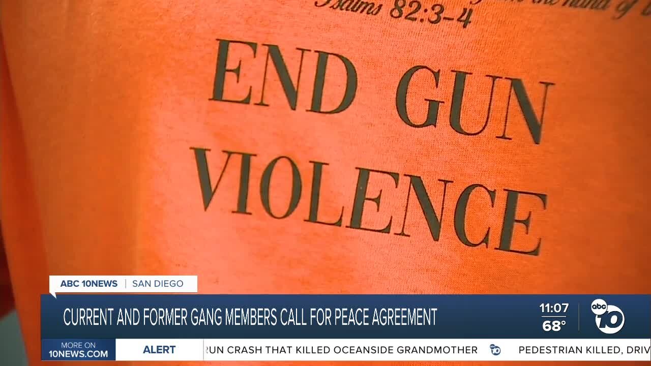 Current and former gang members call for peace agreement