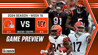 Browns at Bengals: Game Preview - What Can We Expect with DTR?