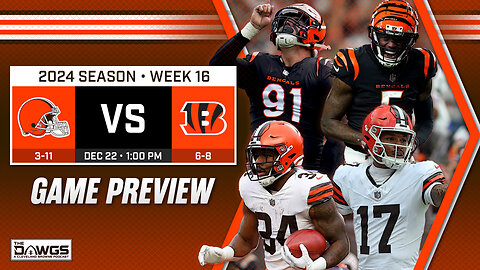 Browns at Bengals: Game Preview - What Can We Expect with DTR?