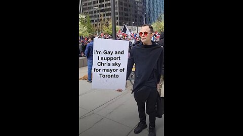 Yes, I’m gay and yes I support Chris sky from Merv Toronto ￼