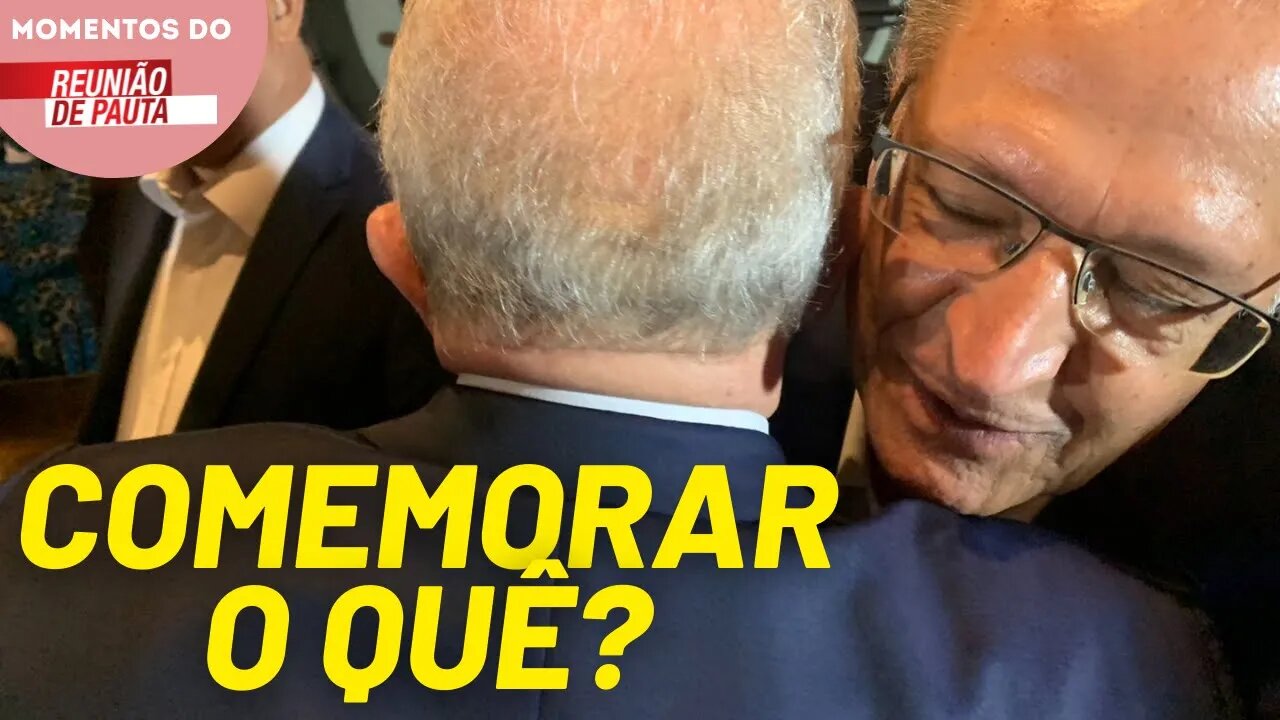 Parte da esquerda celebra encontro entre Lula e Alckmin | Momentos do Reunião de Pauta