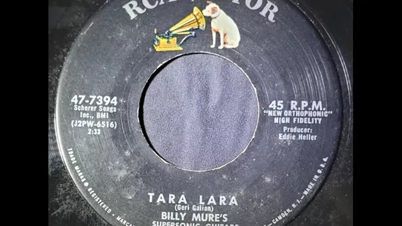 Billy Mure's Supersonic Guitars - Tara Lara