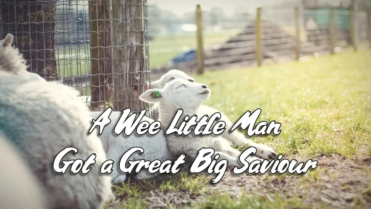 Brandon Teague - Getting to Know Jesus Part 134 “A Wee Little Man Got a Great Big Saviour"