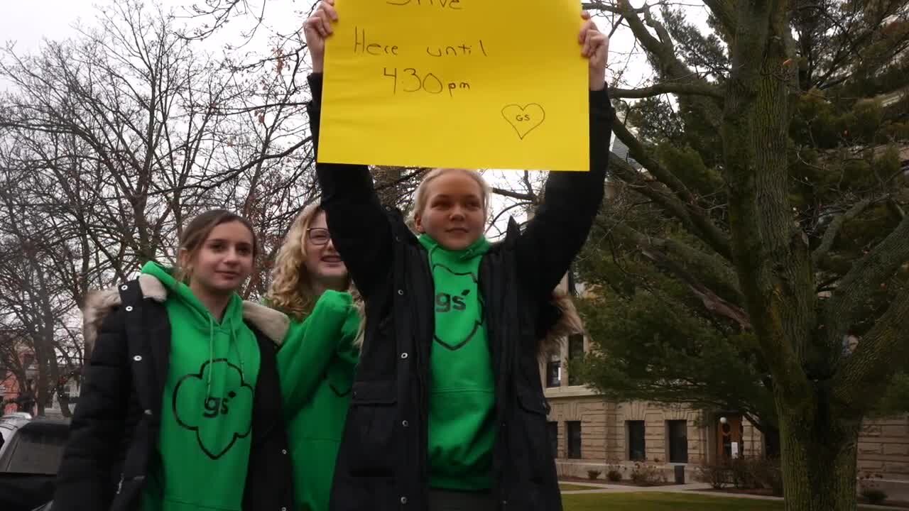 How cans and bottles are helping Mason Girl Scouts