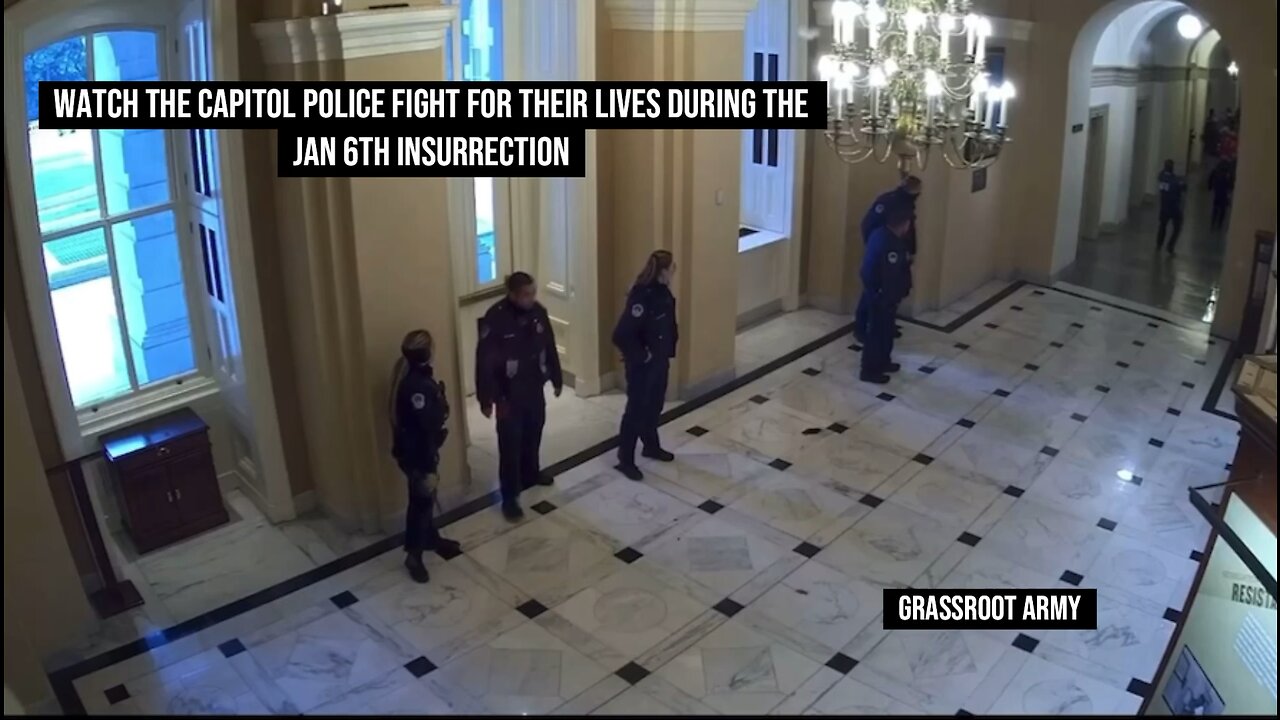 Watch The Capitol Police Fight For Their Lives During The Jan 6th Insurrection