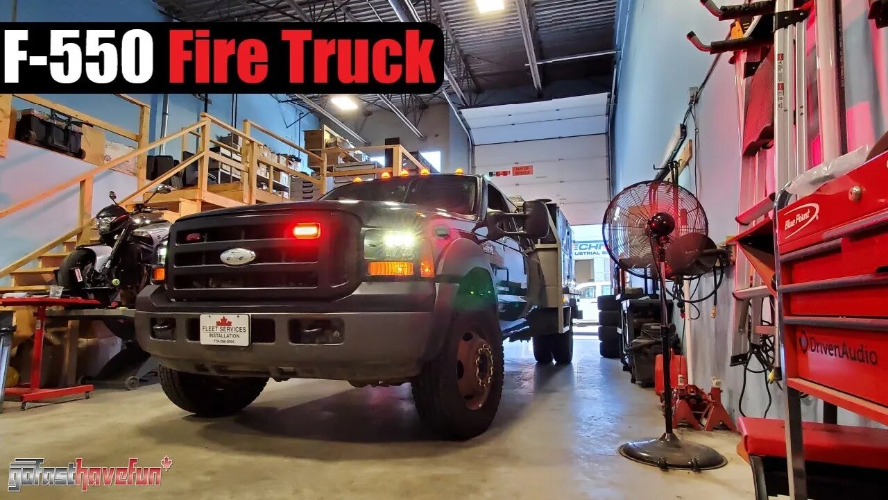 Ford F-550 Super Duty Power Stroke Fire Truck | AnthonyJ350