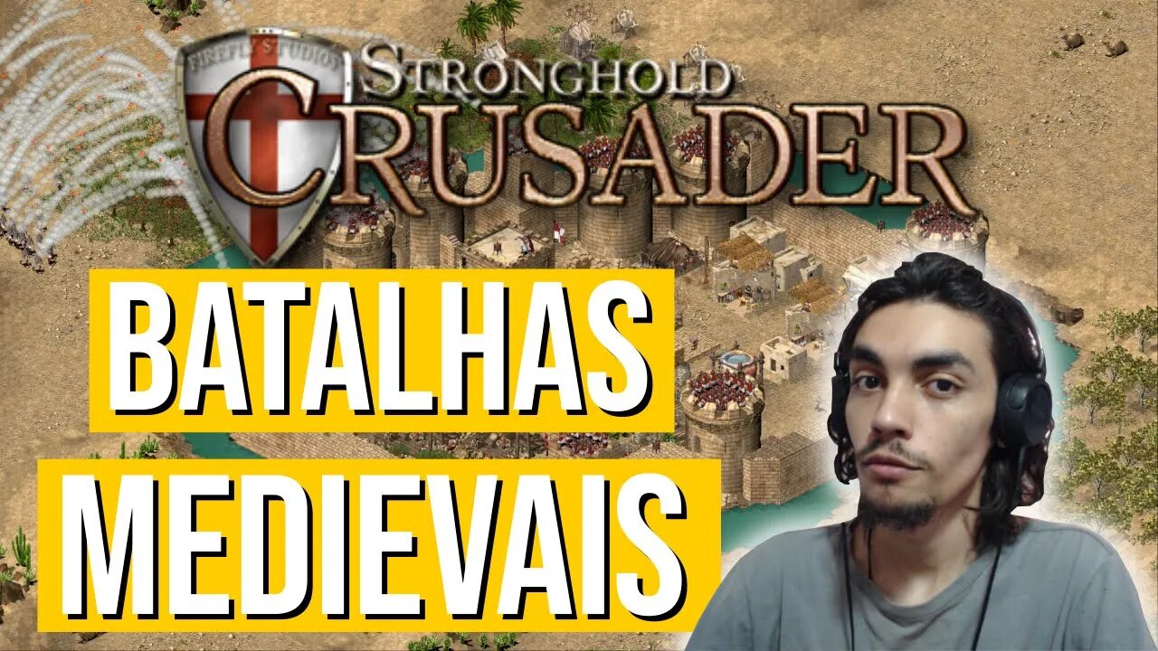 Stronghold Crusader gameplay como jogar (download)