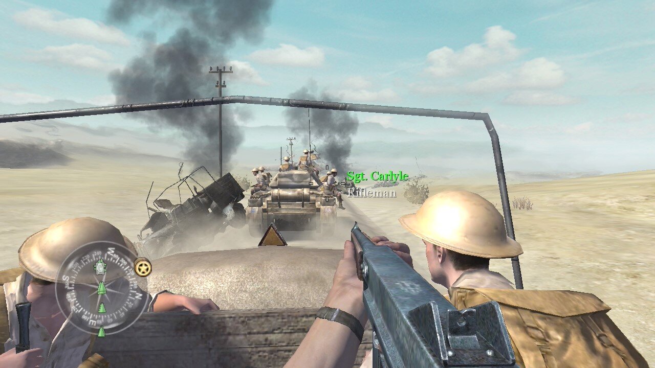 Call of Duty 2- The Battle of El Alamein