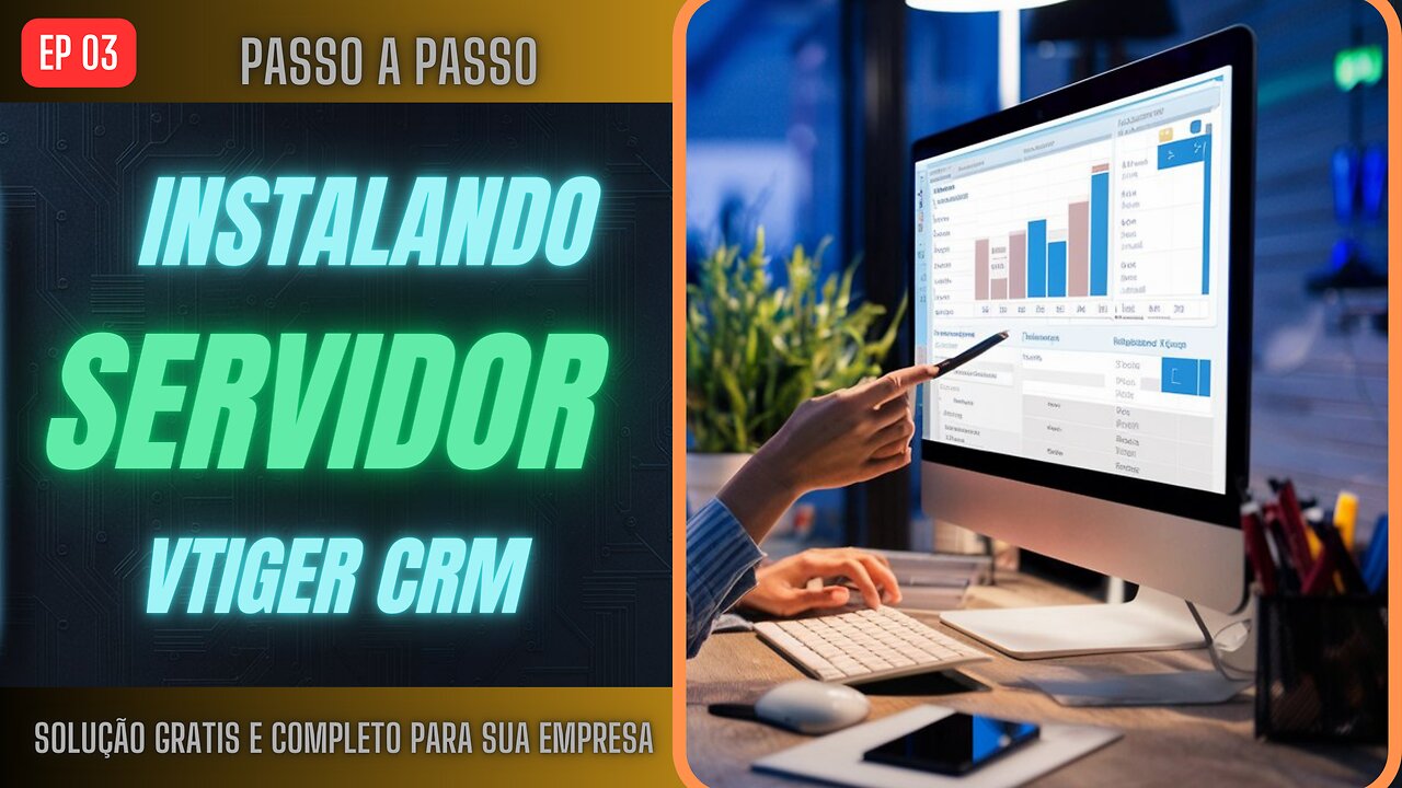 COMO INSTALAR O SEU SERVIDOR GRATIS e COMPLETO - VtigerCRM - Passo a Passo Completo.💻 EPS03