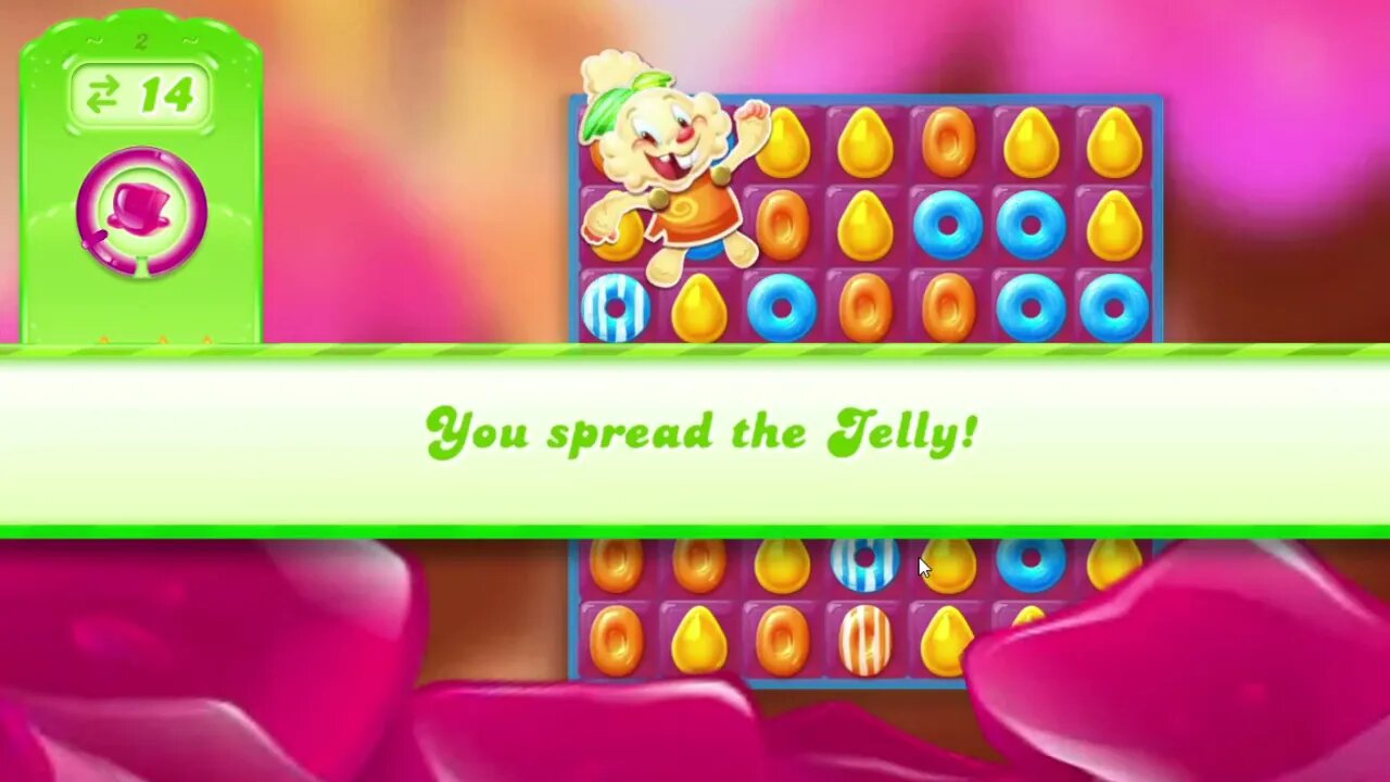 Candy Crush Jelly Saga Level 2