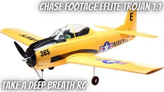 Chase Footage of the Eflite Trojan 1.1