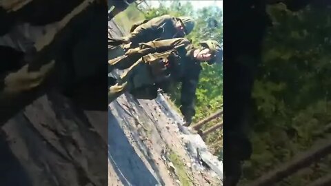 1st Slavic brigade from under enemy fire, evacuation 300