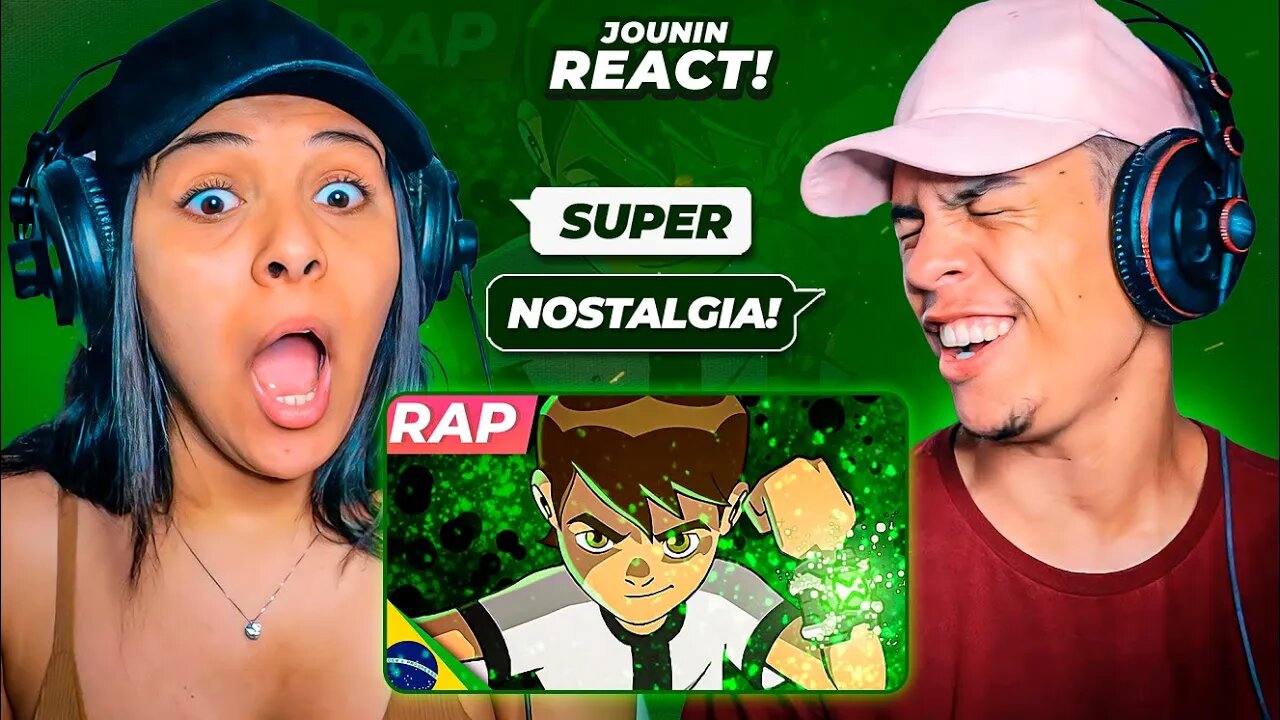 Rap do Ben 10 (Clássico) - O PORTADOR DO OMNITRIX | IRON MASTER | [ React em Casal ] 🔥