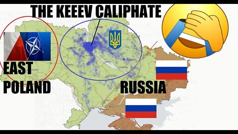 Ukraine is now just THE KEEEV CALIPHATE, not the nation it used to be - Poland will get West Ukraine