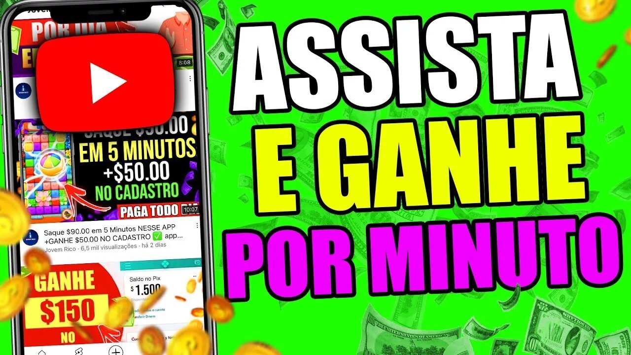 [PAGA ATÉ $350] COMO GANHAR DINHEIRO ASSISTINDO VIDEOS no App que ganha dinheiro de verdade