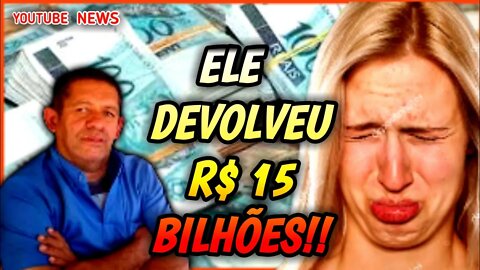 COMO TER R$ 15,5 BILHÕES NA SUA CONTA E DEVOLVER. #youtubenews