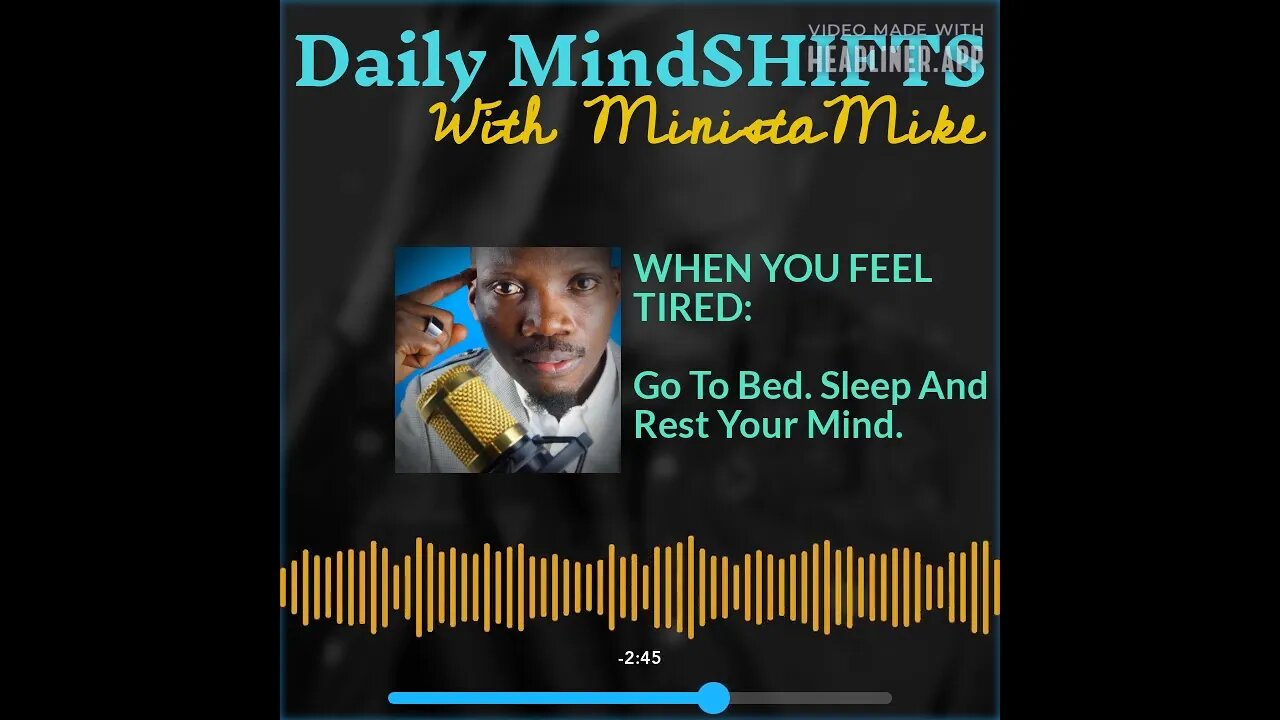 Daily MindSHIFTS Episode 139