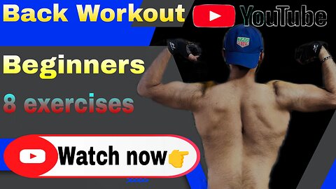 Back complete workout for beginners and pros 💯