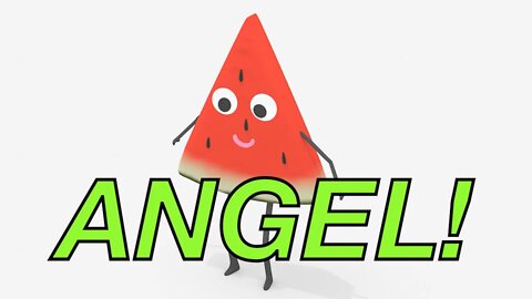 Happy Birthday ANGEL! - WATERMELON Birthday Song