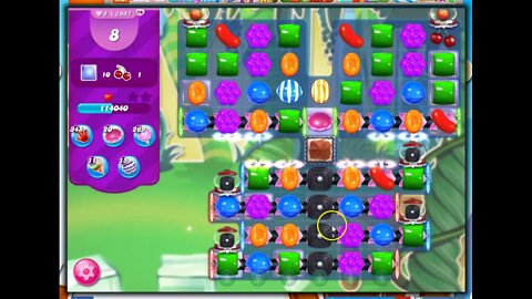 Candy Crush Level 2957 Talkthrough, 25 Moves 0 Boosters