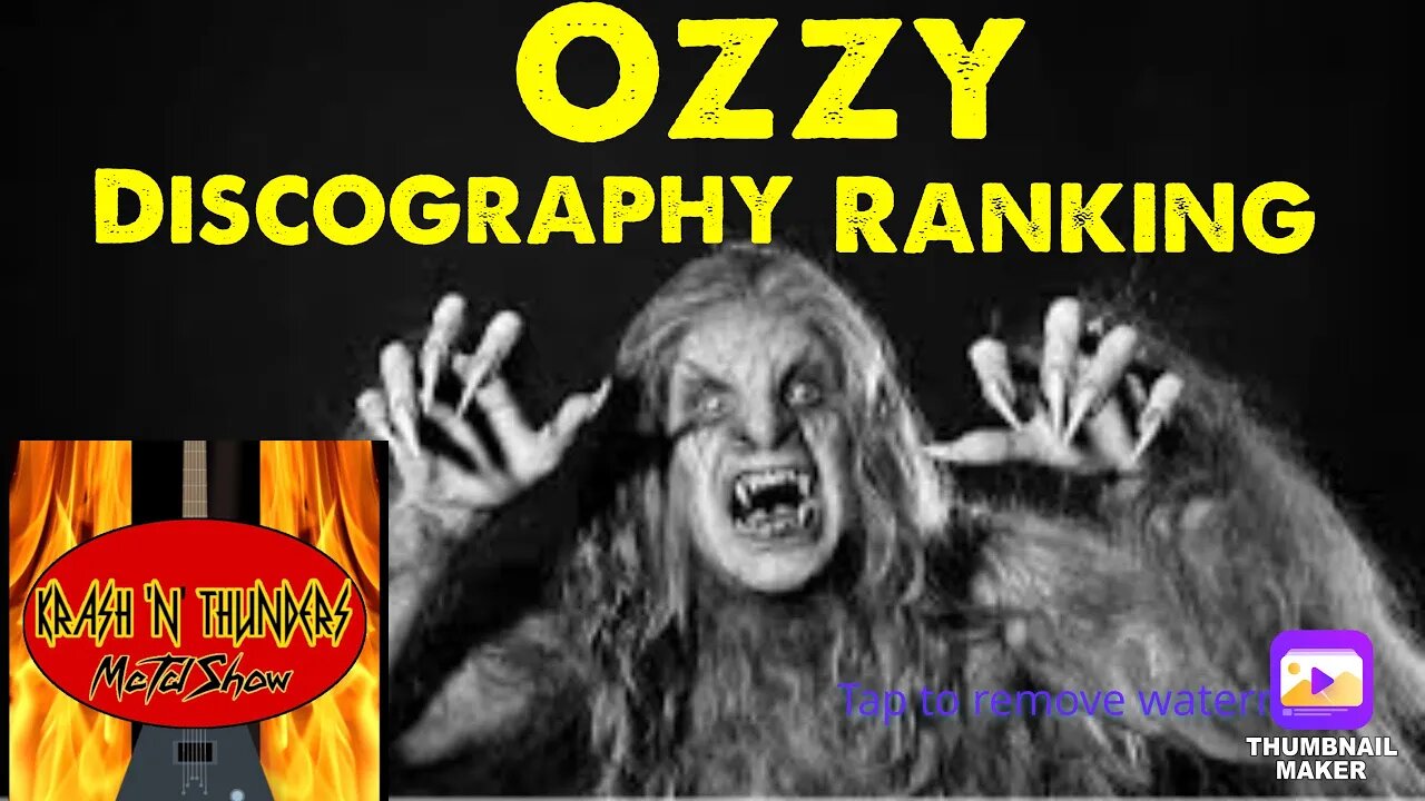 Ozzy Osbourne Discography ranking