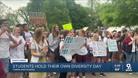 Turpin High School students host their own diversity day after canceled event