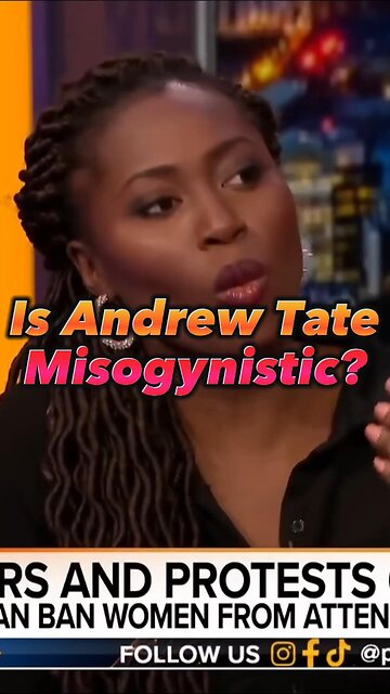 Is Andrew Tate Misogynistic? #shorts