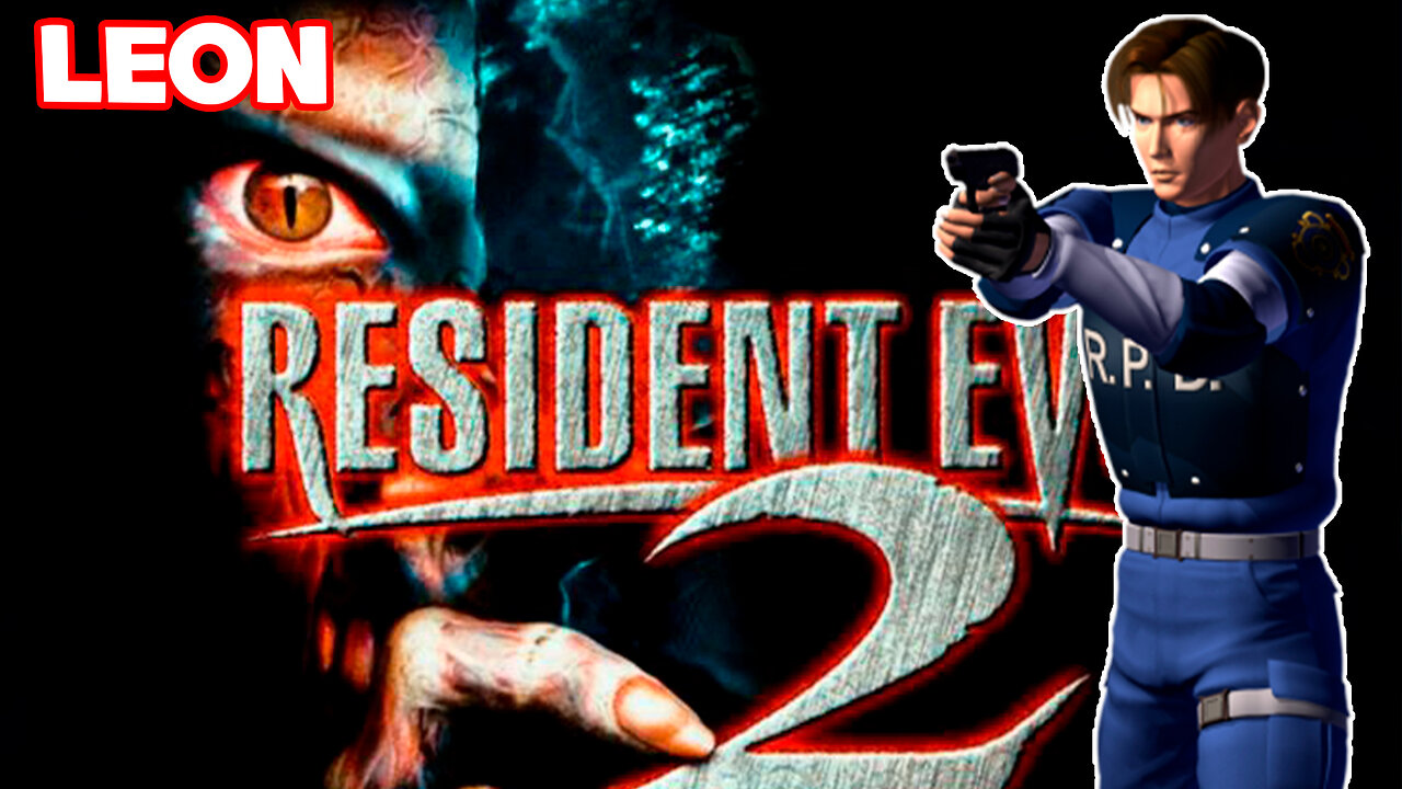 Resident evil 2 PlayStation 1 (Leon Version Disco 1) - Completo Español - Graficos Mejorados 4K