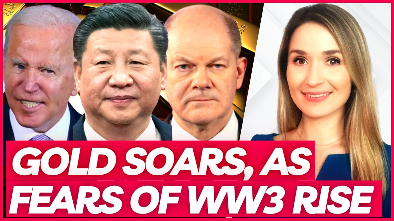 🔴 RED FLAG: Gold SOARS As WW3 Fears and Fed's Policy Signal Turmoil In 2024