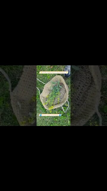 Crocheting for the Garden #shorts #crochetpattern