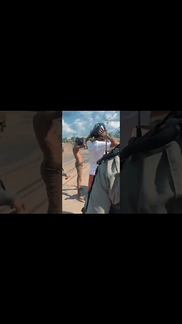 SHORTS: CRUZOU OS DEDOS LITERALMENTE #shorts #shortvideo