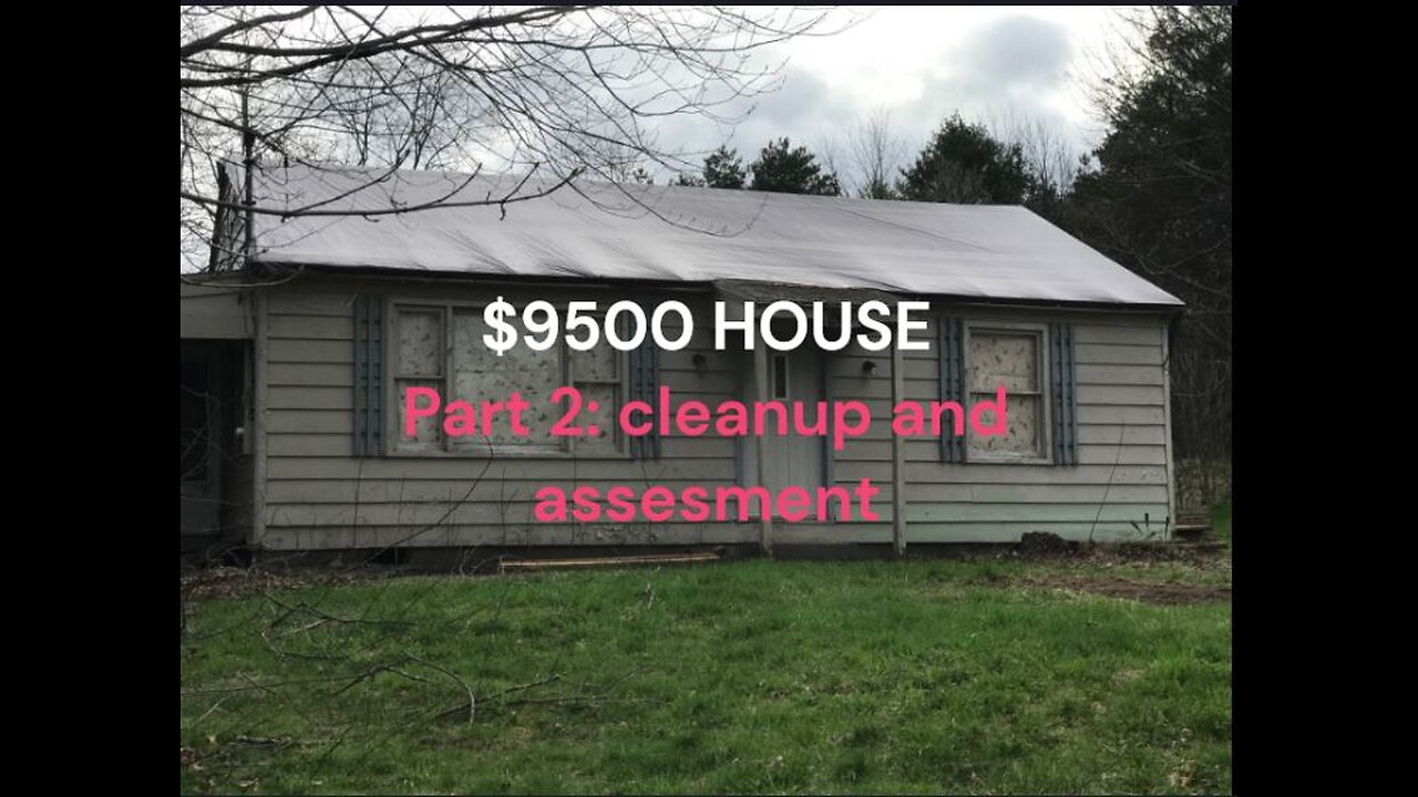 $9500.00 house: Part 2 Assesment