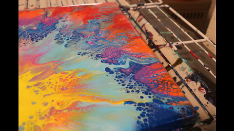 12 X 16 Dutch Pour Blowout Jan 21 2022