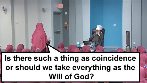 Is there such a thing as coincidence or should we take everything as the will of God?