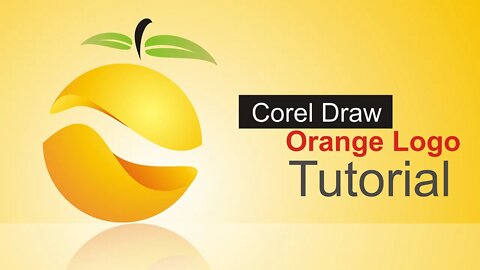 Corel Draw Orange Logo Design Tutorial