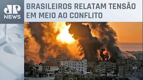 Guerra entre Israel e o Hamas completa três semanas neste sábado (28)