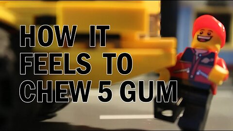 Lego How it Feels To Chew 5 Gum Compilation