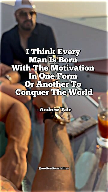 Every Man Is Born To Conquer…