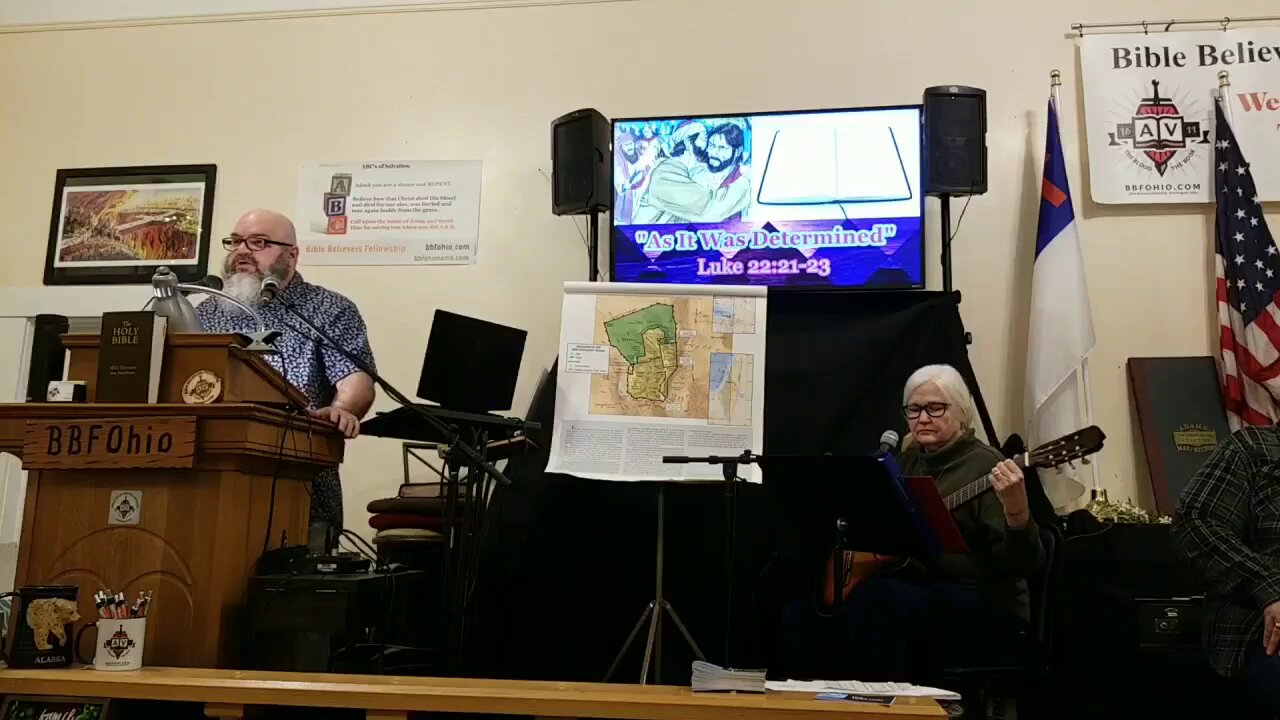 Luke 22:21-23 WEBCAST