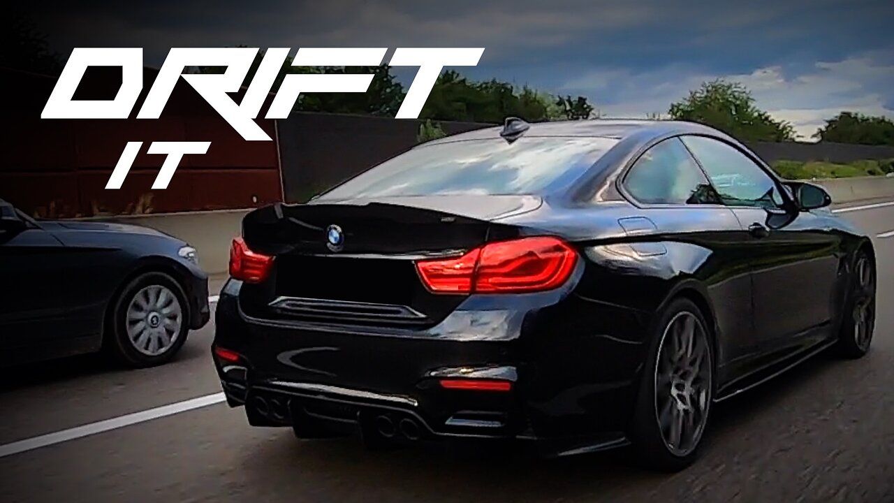 SD // BMW M4 GERMAN STREETDRIFT COMPILATION // POV - DRIFT - DONUT