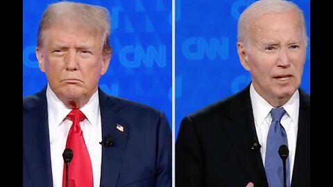 LOL!😆 Who won the presidential debate? Trump vs. Biden Meme. Debate #1 2024