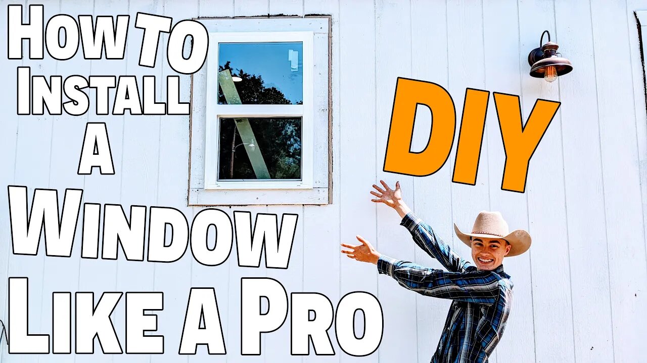 How To Install A Window Like A Pro! | One Day Build With James | Jack Of All Trades