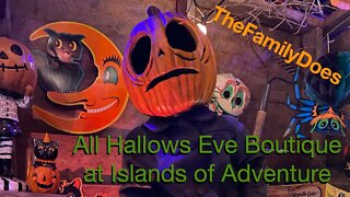 TheFamilyDoes the All Hallows Eve Boutique at Universal Orlando's Islands of Adventure Theme Park