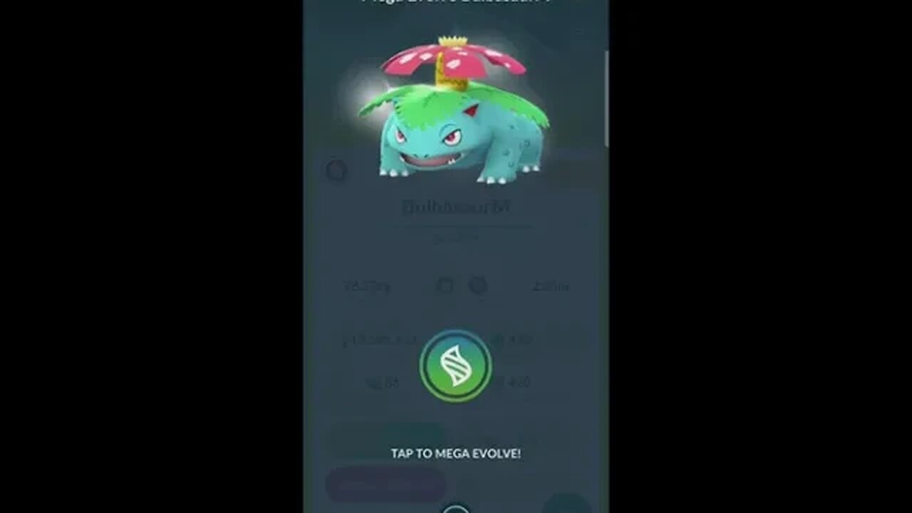 Pokémon GO-Purified Venusaur Mega Evolution