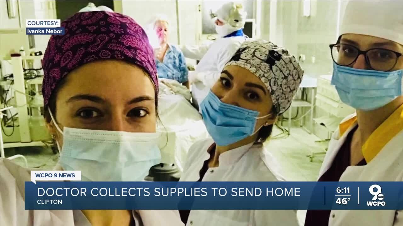 Ukrainian doctor in Cincinnati working to get medical supplies to her home country